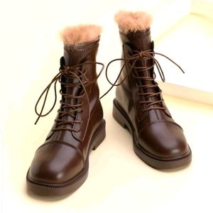 Fur lined boots